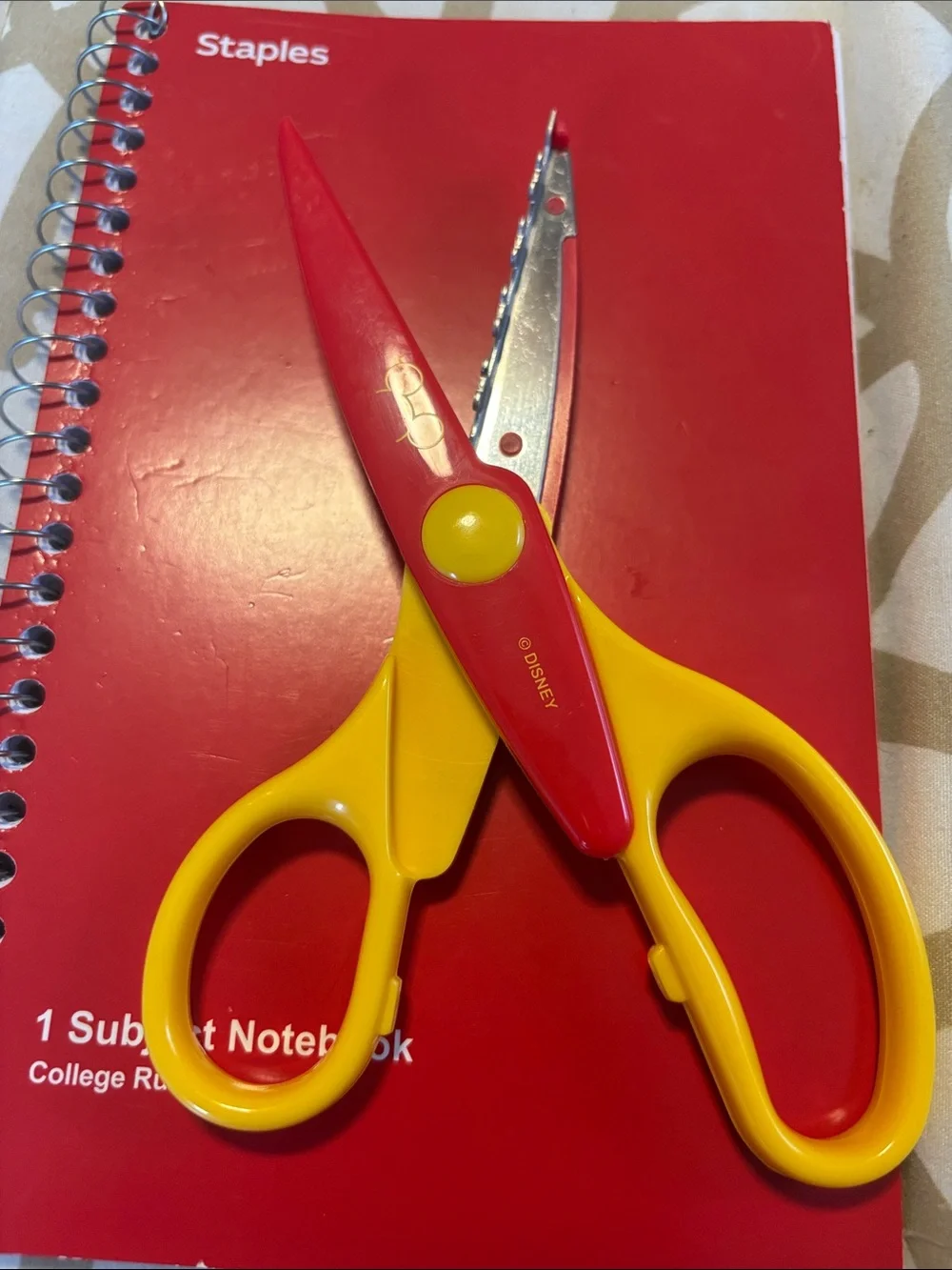 Mickey Mouse Scissors Paper Edge cut outs